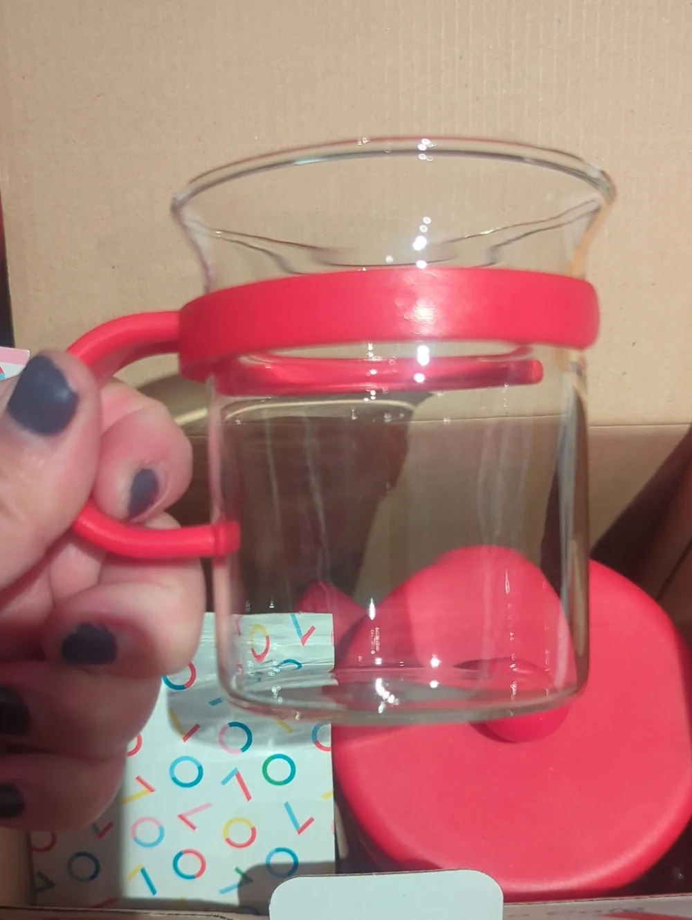 Bodum French Press Coffee Set In Red